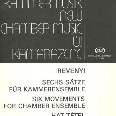 Hat tétel kamaraegyüttesre