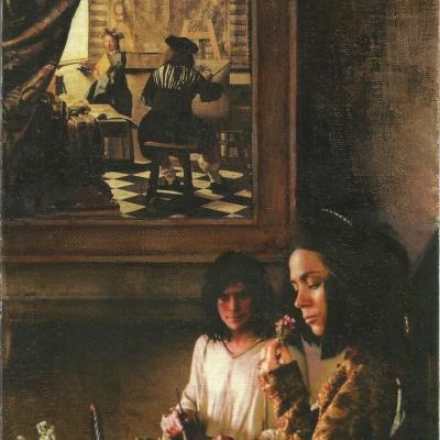 Vermeer és Catharina Bolnes a Műteremben