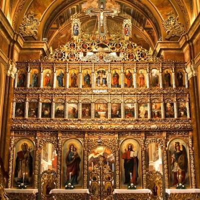 Konsztantinosz Thaliodorosz: Ikonosztáz, 1745 körül – restaurálás