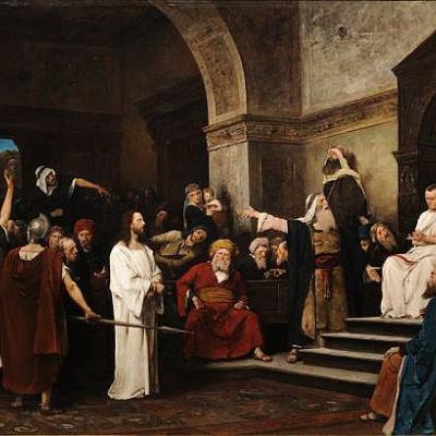 Munkácsy Mihály: Krisztus Pilátus előtt (1881) – restaurálás