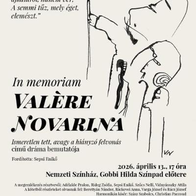 13. MITEM // In memoriam Valère Novarina: Ismeretlen tett, avagy a hiányzó felvonás