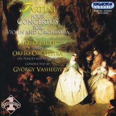 Giuseppe Tartini - Four Concertos for Violin and Orchestra