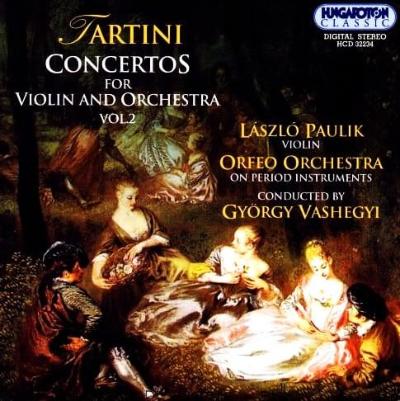 Giuseppe Tartini - Concertos for Violin and Orchestra, Vol. 2